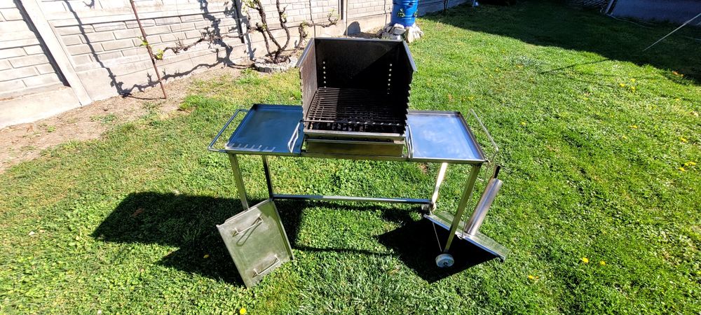 Grill ogrodowy,rusztu 40×40