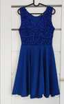 Nowa elegancka niebieska sukienka Why Not