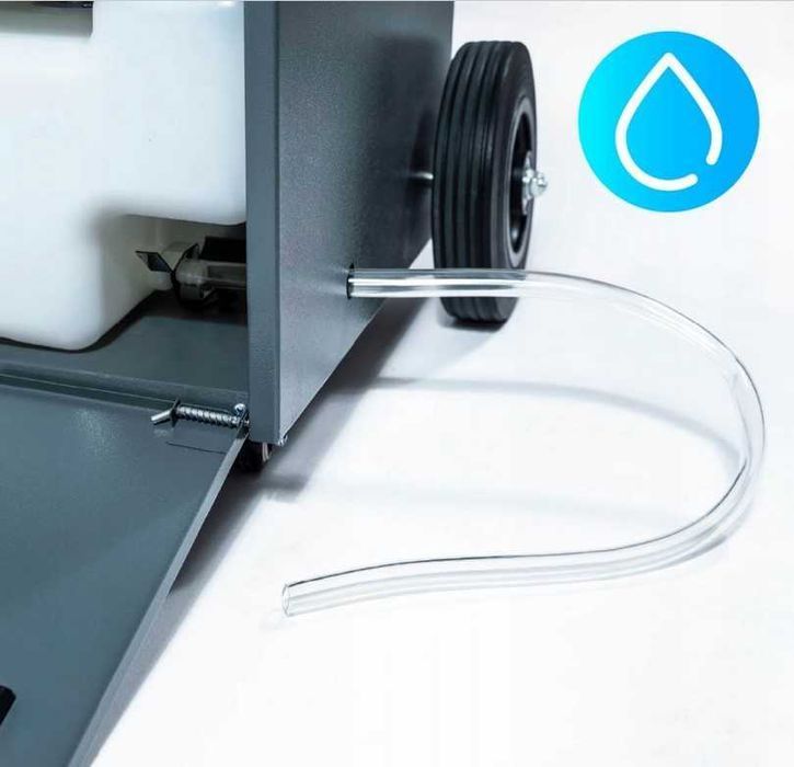 NOWY Przemysłowy OSUSZACZ POWIETRZA 50L24H Budowlany Na kółkach