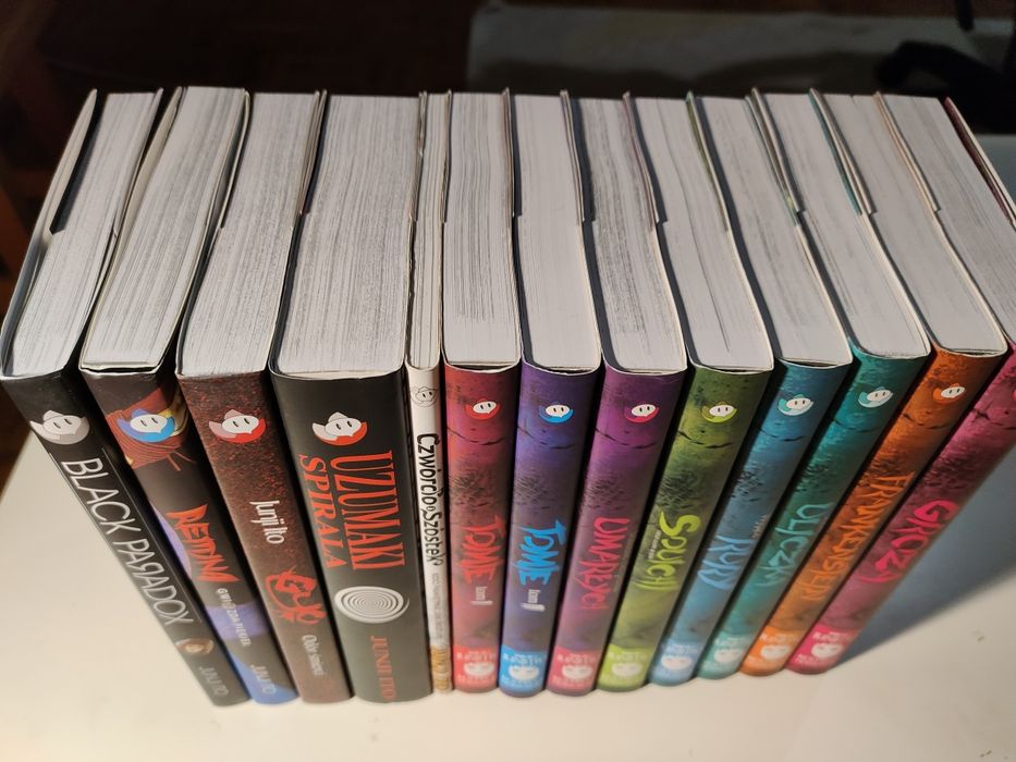 Mangi Horror - zestaw tomów, komplet, unikaty, po polsku