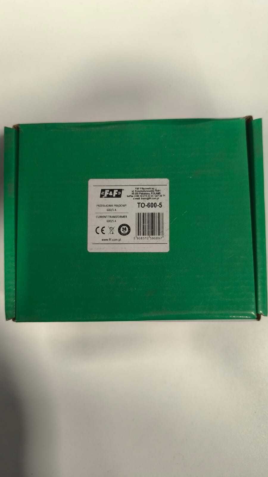 TO-600-5 Przekładnik prądowy z otwieranym rdzeniem 600-5A kl.0,5 F&F