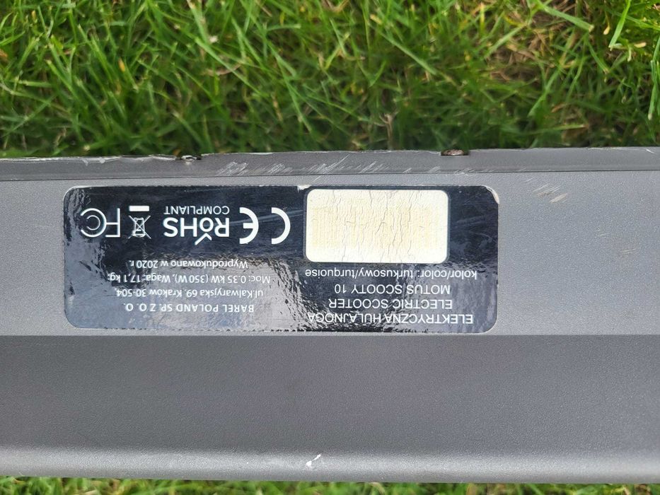 hulajnoga elektryczna Motus 10