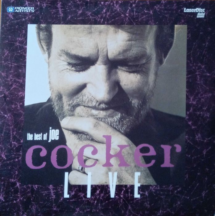 Laser Disc The Best of Joe Cocker Live