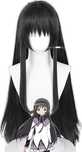 Перука чорна довга Хомура Акемі Homura Akemi косплей