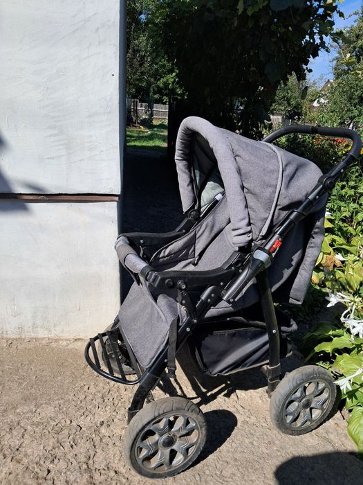 Коляска трансформер Viktoria gold Viki Karina Вікі Сіра