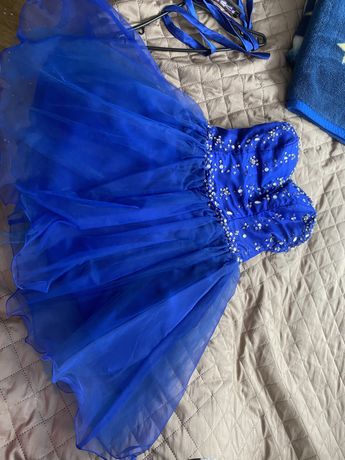 Sukienka kobaltowa rozmiar M