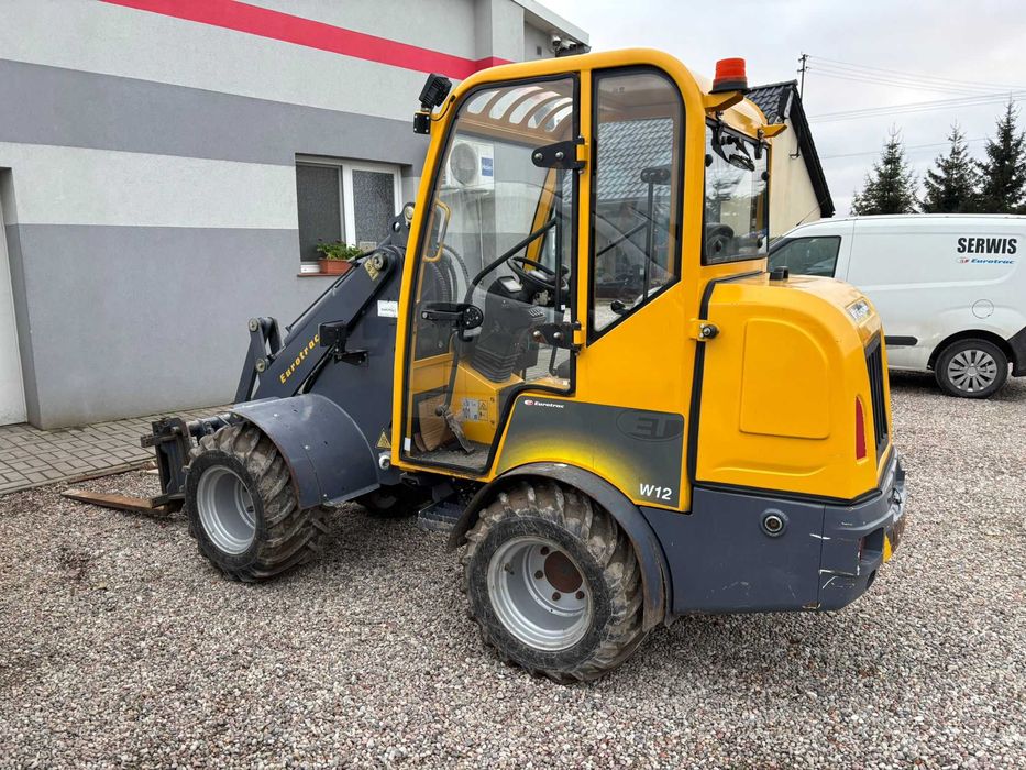 Ładowarka przegubowa EUROTRAC W12S z kabiną | Silnik KUBOTA SUPER CENA