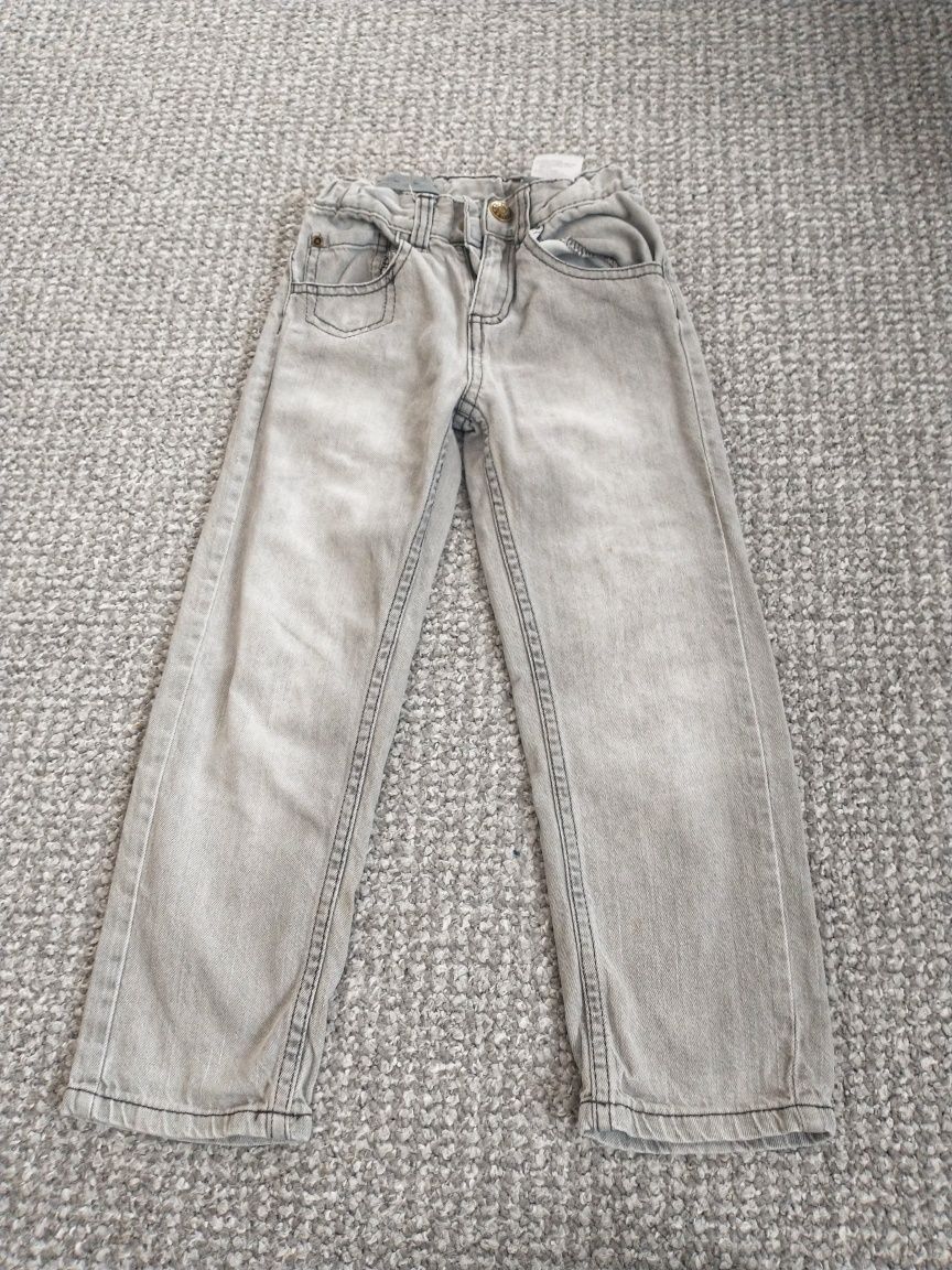 Spodnie spodenki jeans chłopięce 110