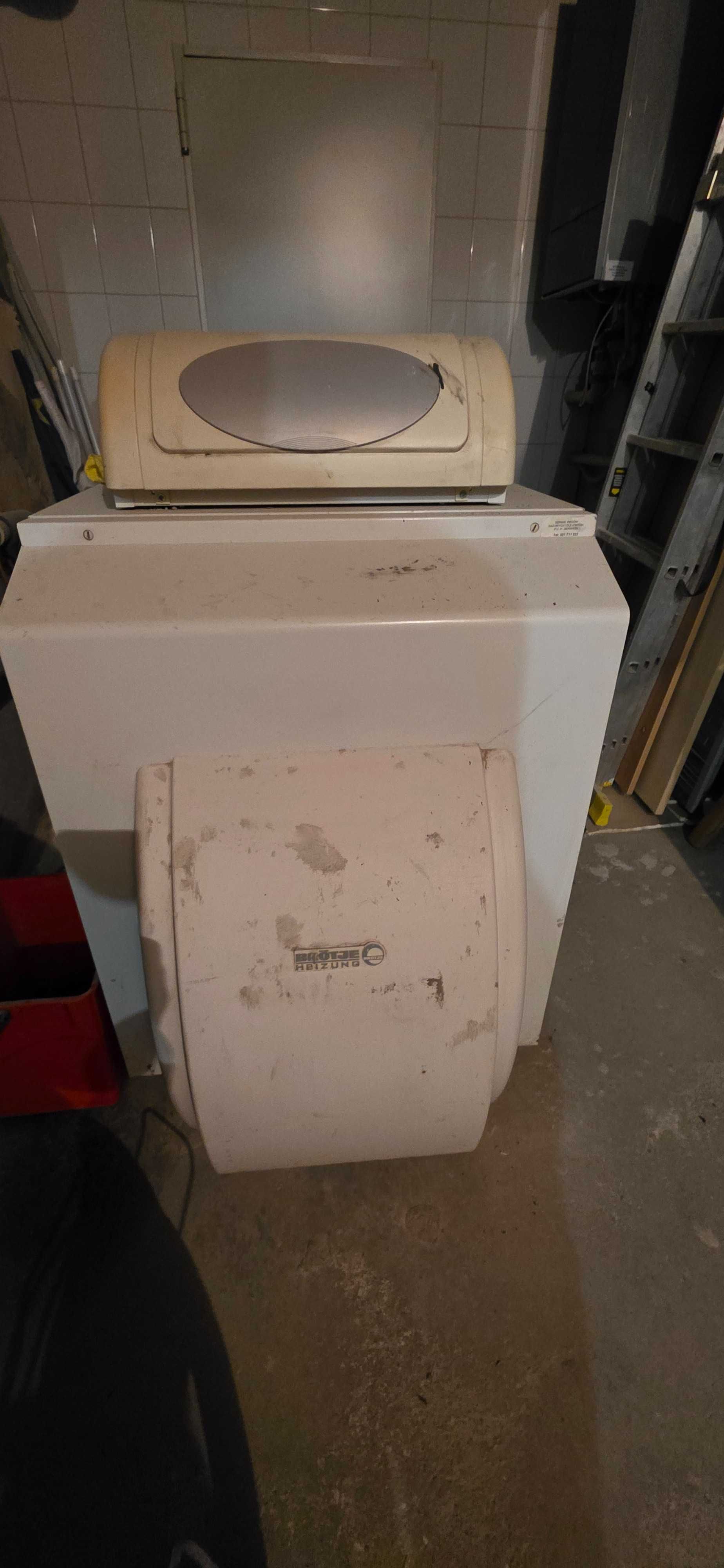 Kocioł olejowy firmy BROTJE typ L-UG 70 C, 70kW wraz ze sterowaniem