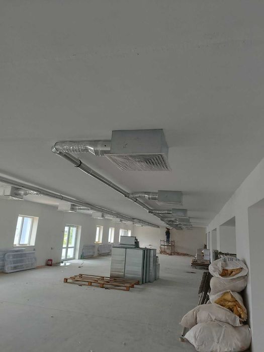 Монтаж Вентиляції, димоходів та кондиціонерів  Київ та область