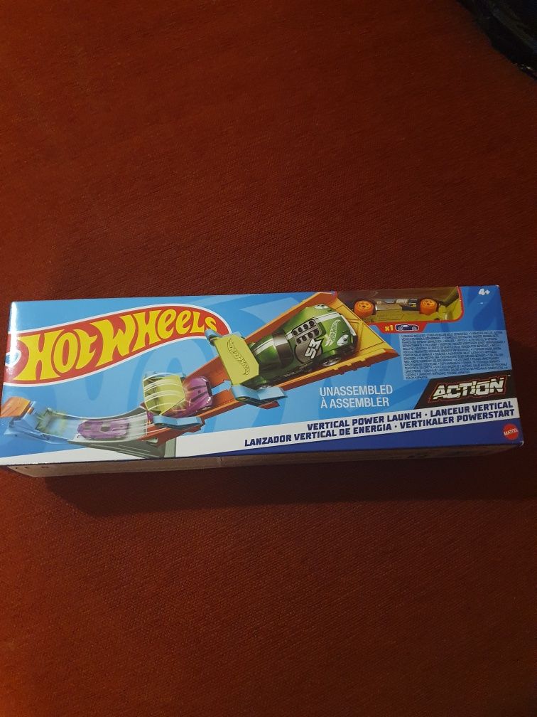 Wyrzutnia Hot Wheels Vertical Power Launch + autko HFY69