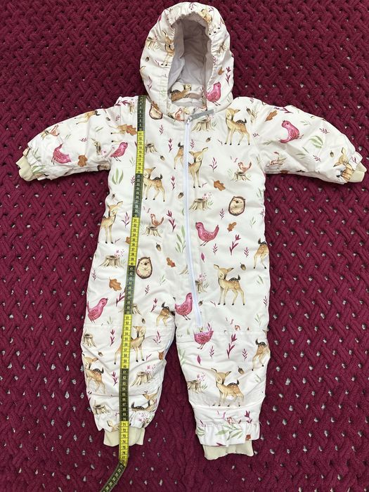 Зимовий комбінезон для дівчинки 74-80