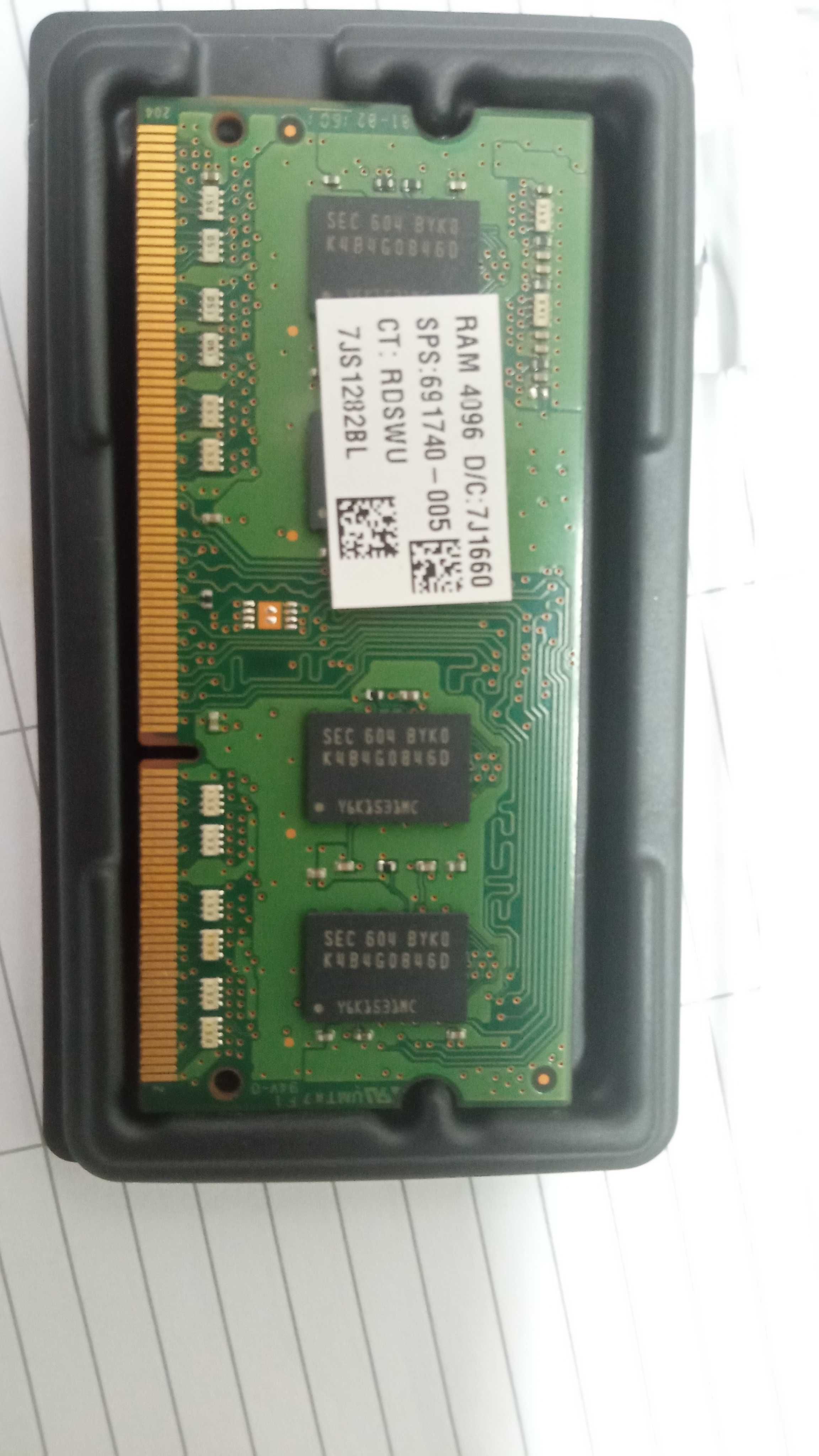 CD-ROM, Оперативна пам'ять Samsung 4 GB, RAM - 4096MB,DDR, корпус
