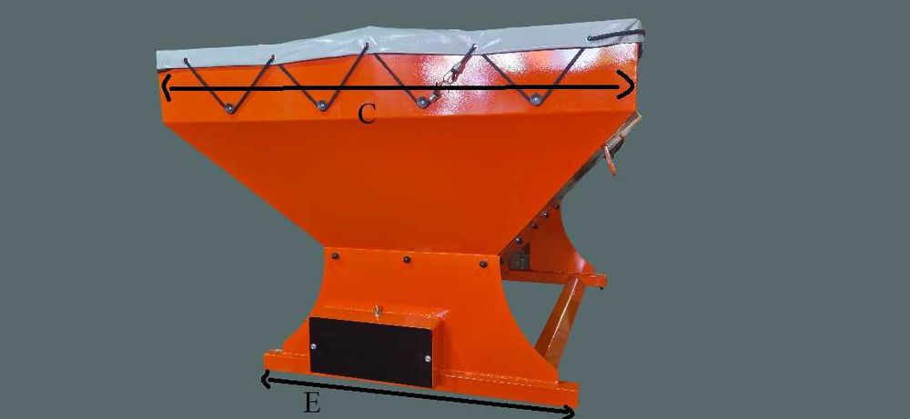Piaskarka Posypywarka Solarka do piasku 1.5 m3 Nowa Producent TILMET