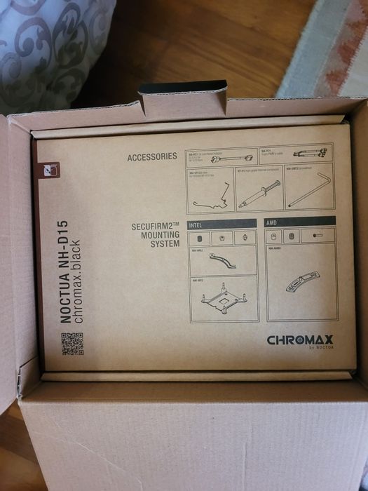 Cooler Noctua NH-D15 Chromax Black