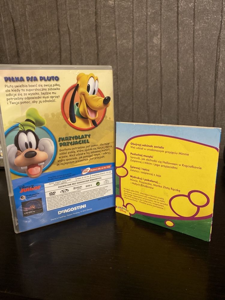 Klub przyjaciół Myszki Miki i Disney Playhouse DVD zestaw (2+1 gratis)