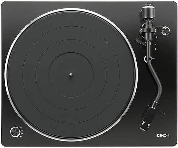 Automatyczny gramofon analogowy DENON DP-400 CZARNY