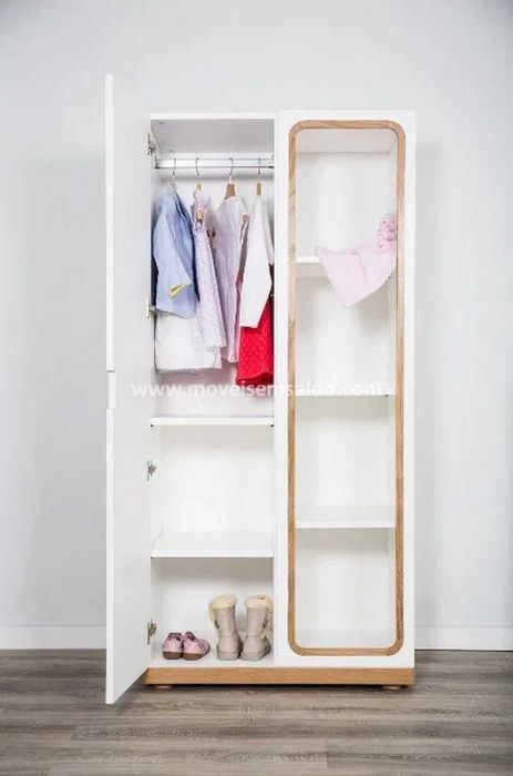 Conjunto de Bebe - Berço Fraldário e Roupeiro - Somos Fábrica