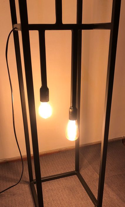 Lampa Metalowa Podłogowa Nowoczesna Loft industrialna