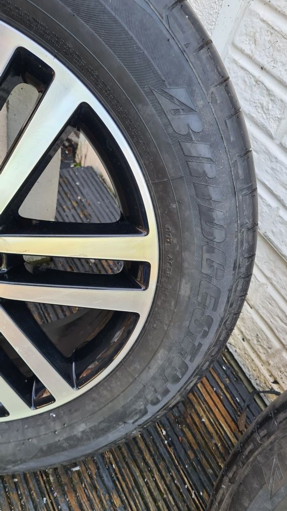 Mercedes x klasa koła i navara 19 cali Bridgestone opony