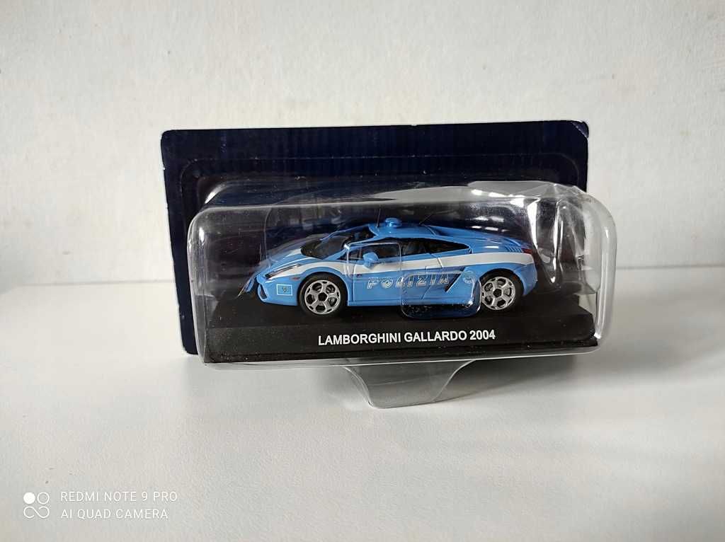 Lamborghini Gallardo 2004 Police DeAgostini 1:43