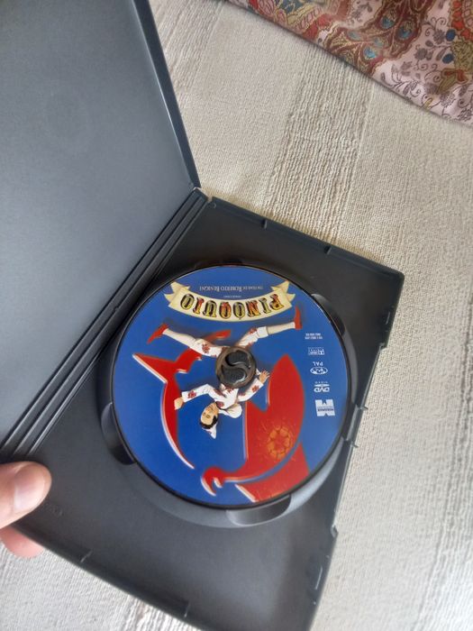 Dvd filme Pinoquio de Roberto Benigni