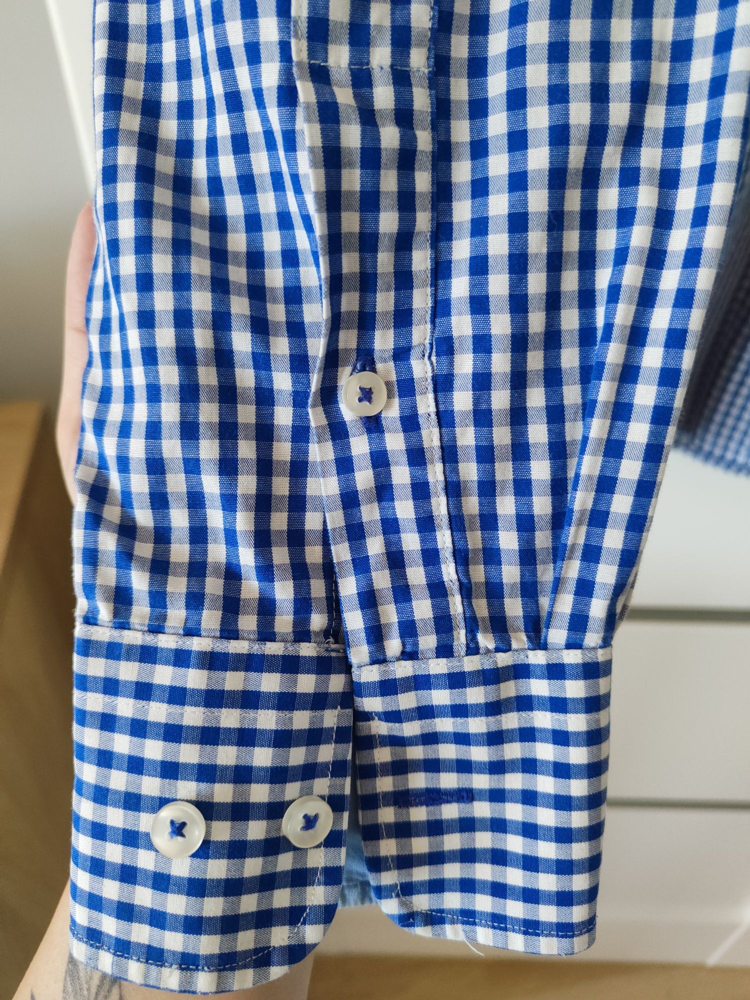 Koszula męska w kratkę M Peek&Cloppenburg
