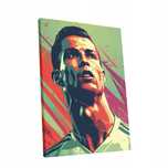 Obraz na płótnie Cristiano Ronaldo CR7 90x120 cm - nowoczesny styl