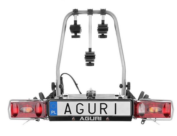 Bagażnik na hak na 3 rowery nowy model 2023
AGURI Cruiser 3