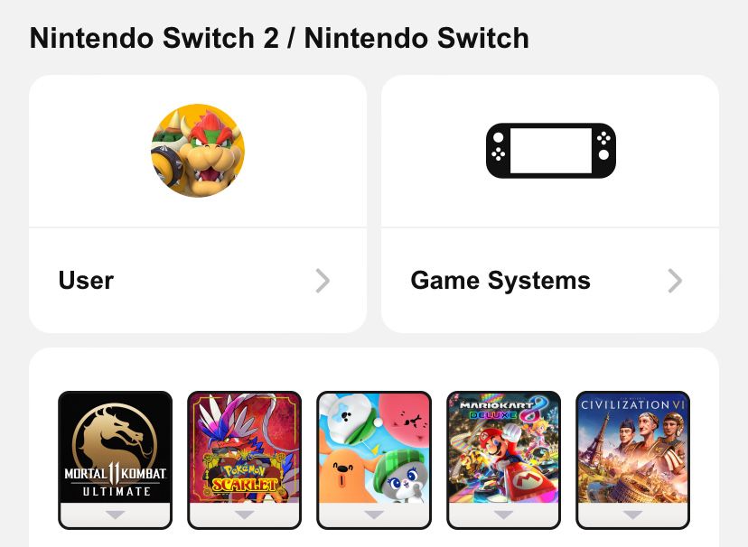 4 gry wirtualne Nintendo Switch Oled