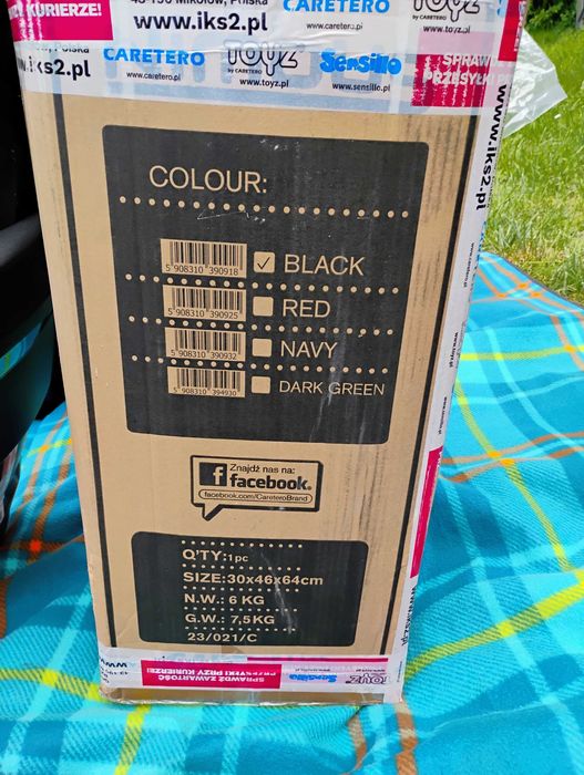 Foteliki dziecięce 2 sztuki