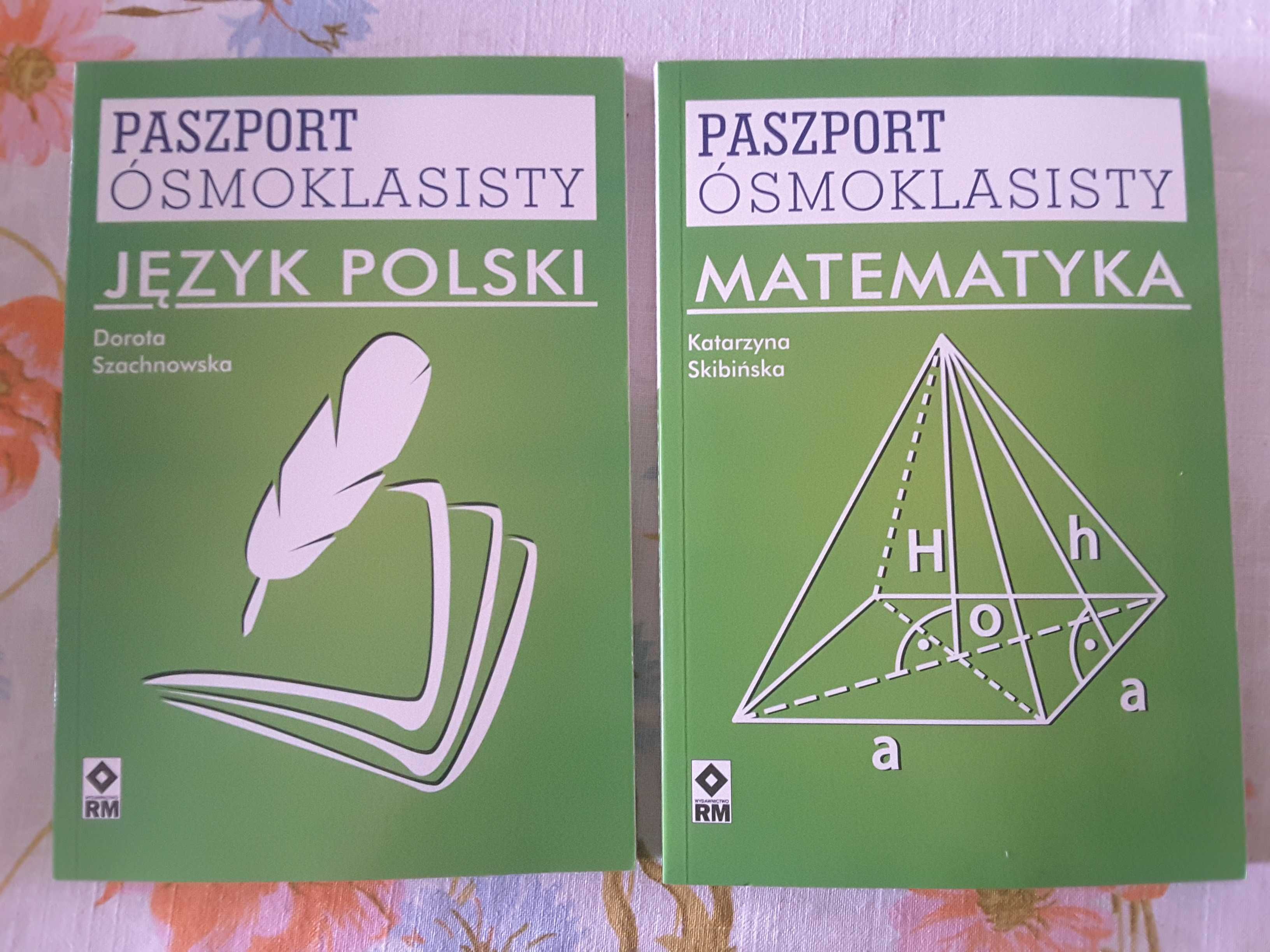 Paszport ósmoklasisty język polski i matemayka