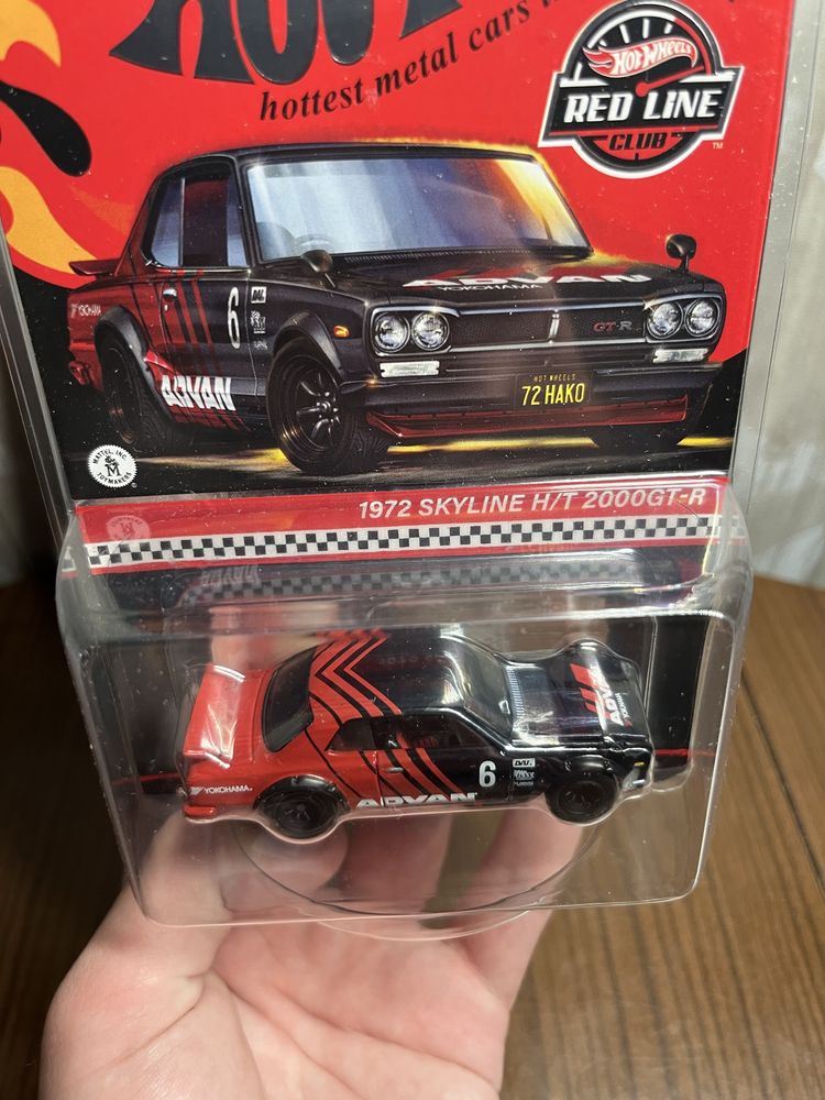 Hot Wheels RLC 1972 SKYLINE H/T 2000GT-R Advan