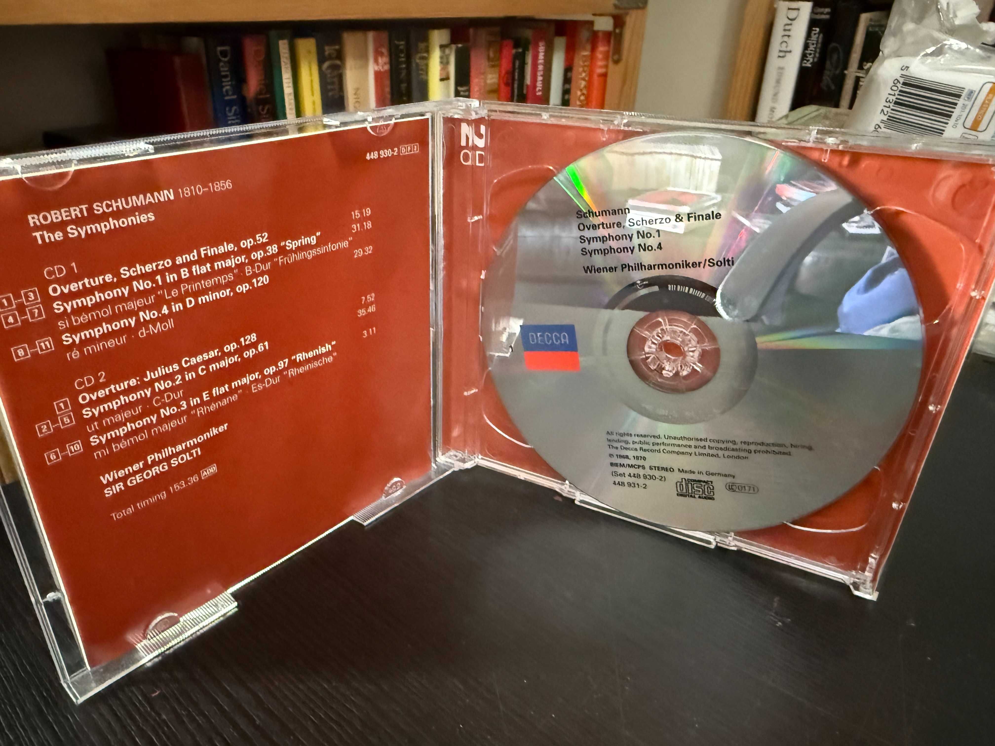 Schumann – The Symphonies – Wiener Philharmoniker, Sir Georg Solti