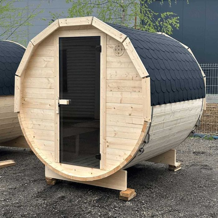 Sauna ogrodowa beczka drewniana - transport cała Polska