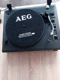 Gramofon AEG MC4420 MP3/WMA Playback AUX/SD/USB Pilot Jak Nowy