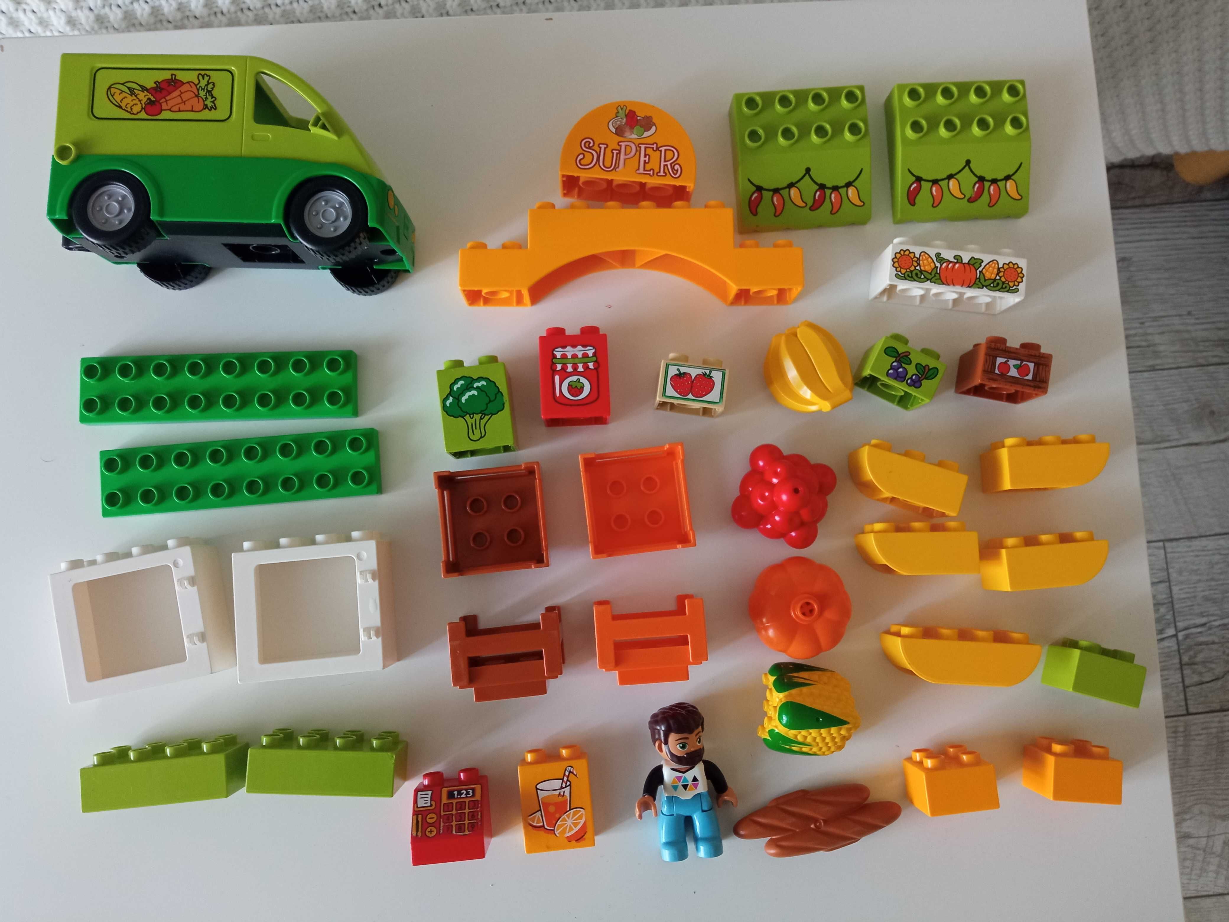 klocki Duplo - stragan warzywny