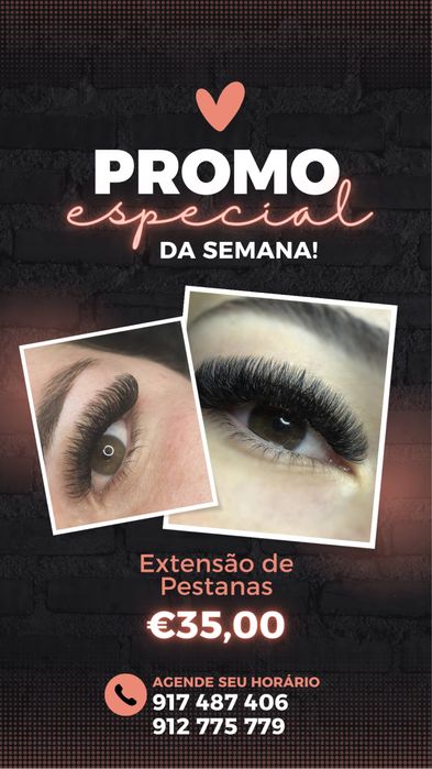 Pestanas extensao
