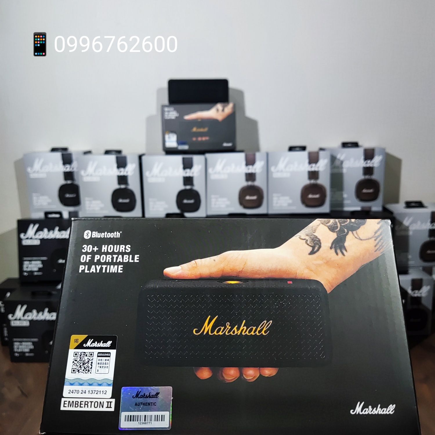 Marshall Emberton 2 ПРЕМІУМ якість, портативна колонка