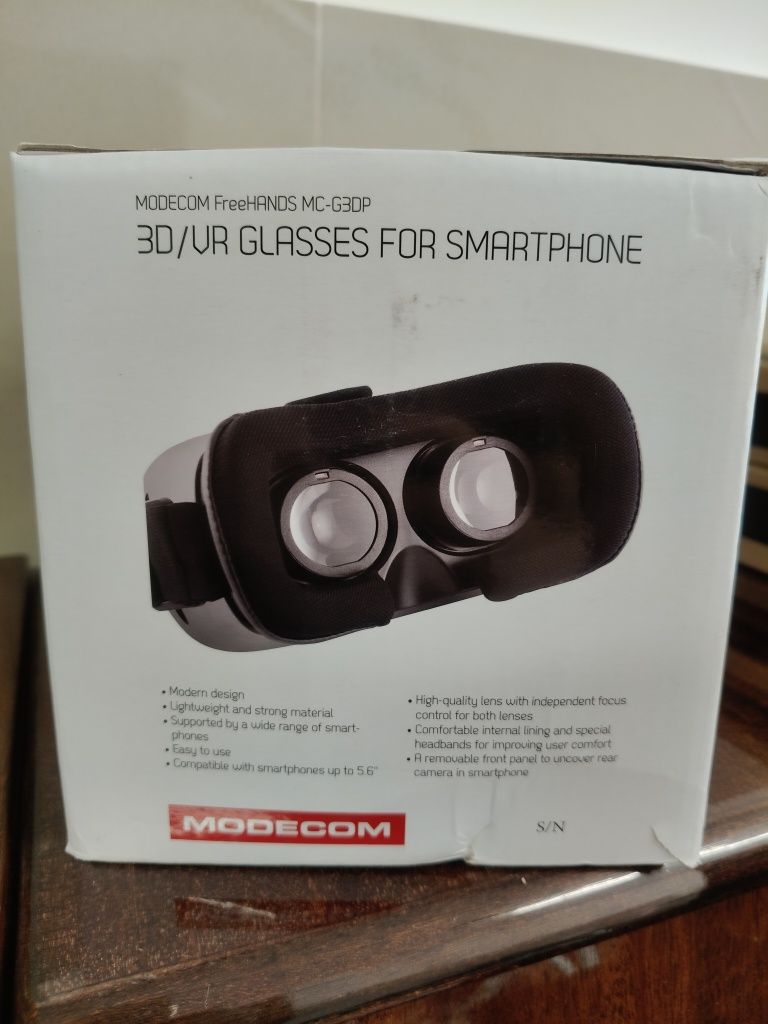 Modecom okulary 3D/VR glasses for smartphone