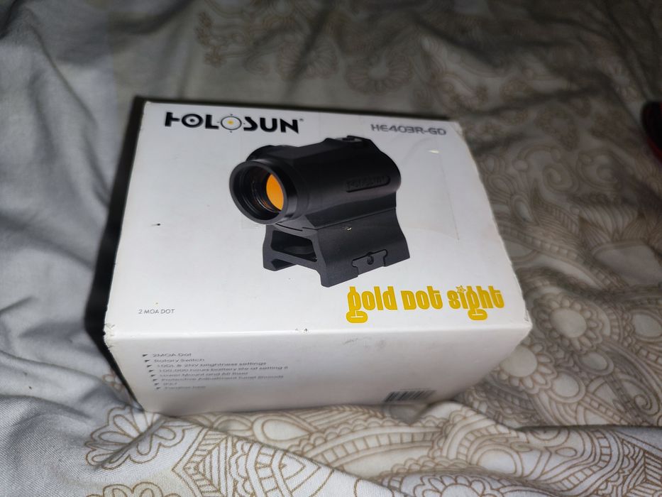 Коліматор Holosun Micro Elite HE403R-GD ПЛАНКА пікотіні