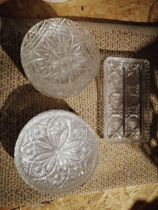 Kryształowe talerzyki