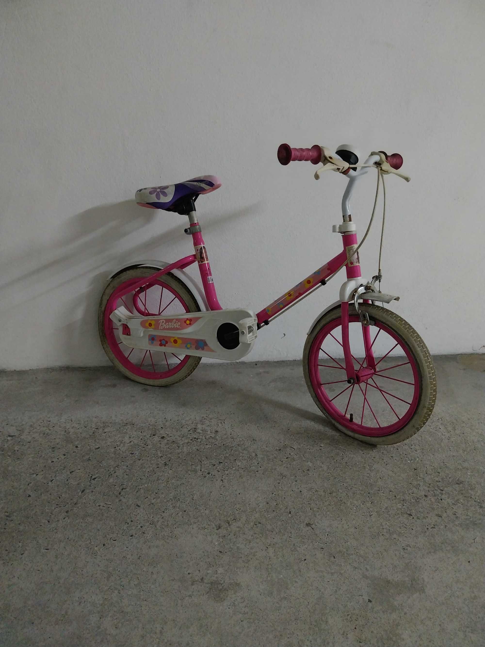 Bicicleta criança Barbie