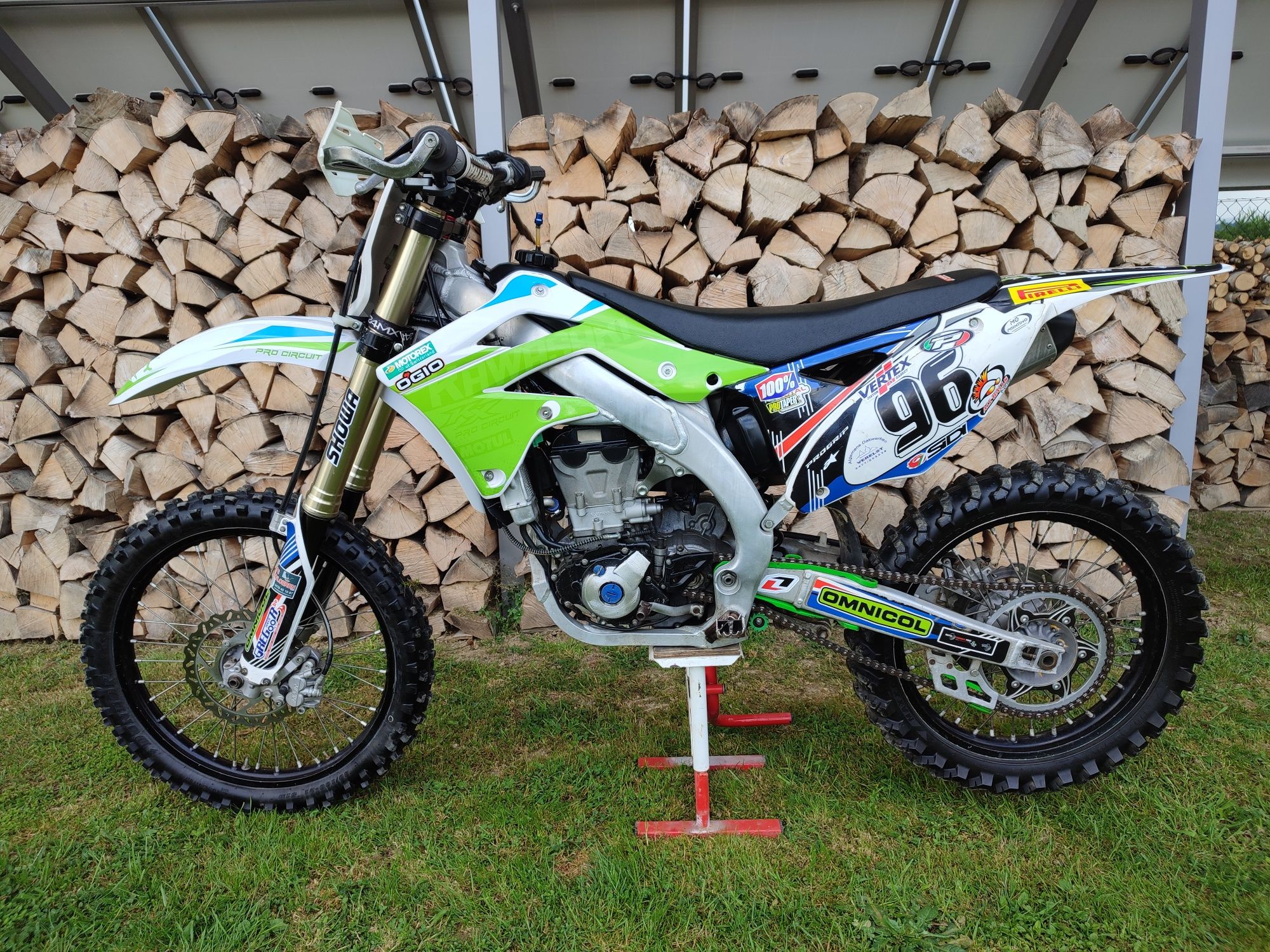 Cross Kawasaki KXF 450 wtrysk rmz crf