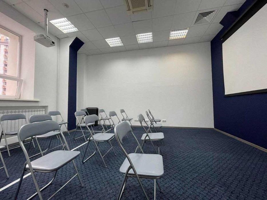 Аренда зала для лекций (15 чел.) м.Олимпийская (5 мин.), ул.Антоновича