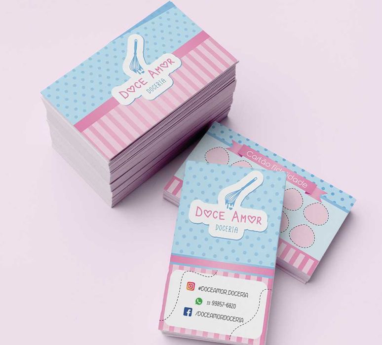 Cartões de Visita, Flyers e Logótipos – Design Gráfico