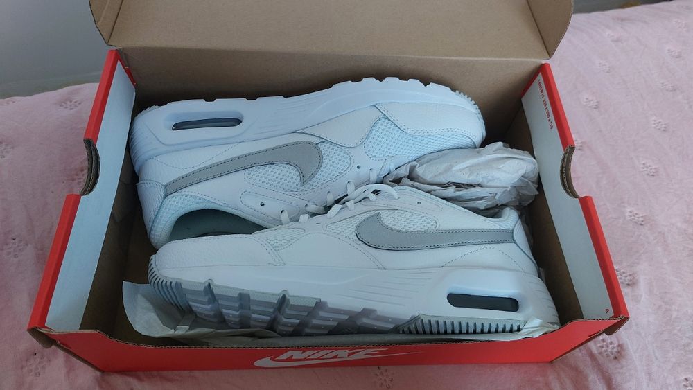 Nike Womans Air Max (silver white) 40