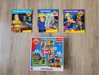 Strażak Sam - kiążeczki i puzzle