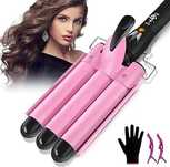 Modelador de cabelo 3 tubos (Grade A+)