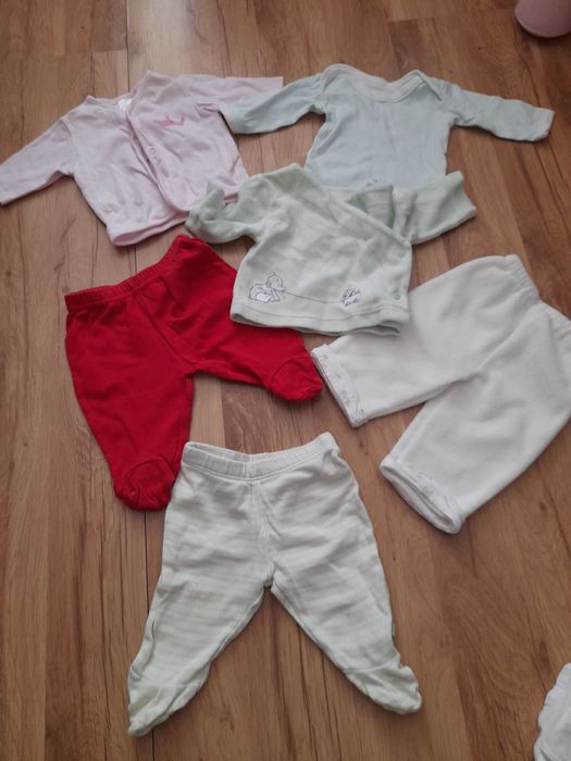 Paka ubranek dla noworodka zestaw wyprawka 32 szt body pajace spiochy